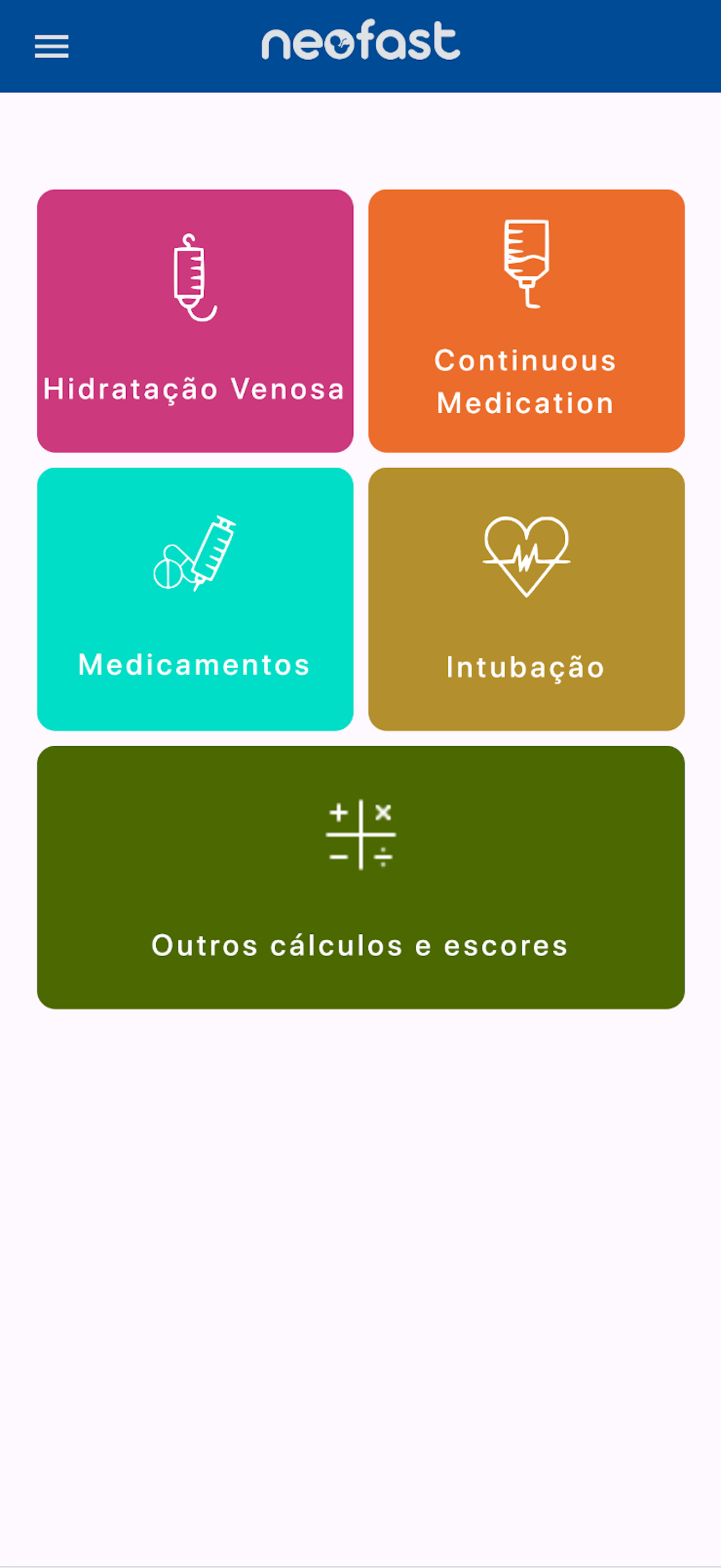 NeoFast – Ferramenta prescricional - NeoFast: Neonatal Prescribing tool