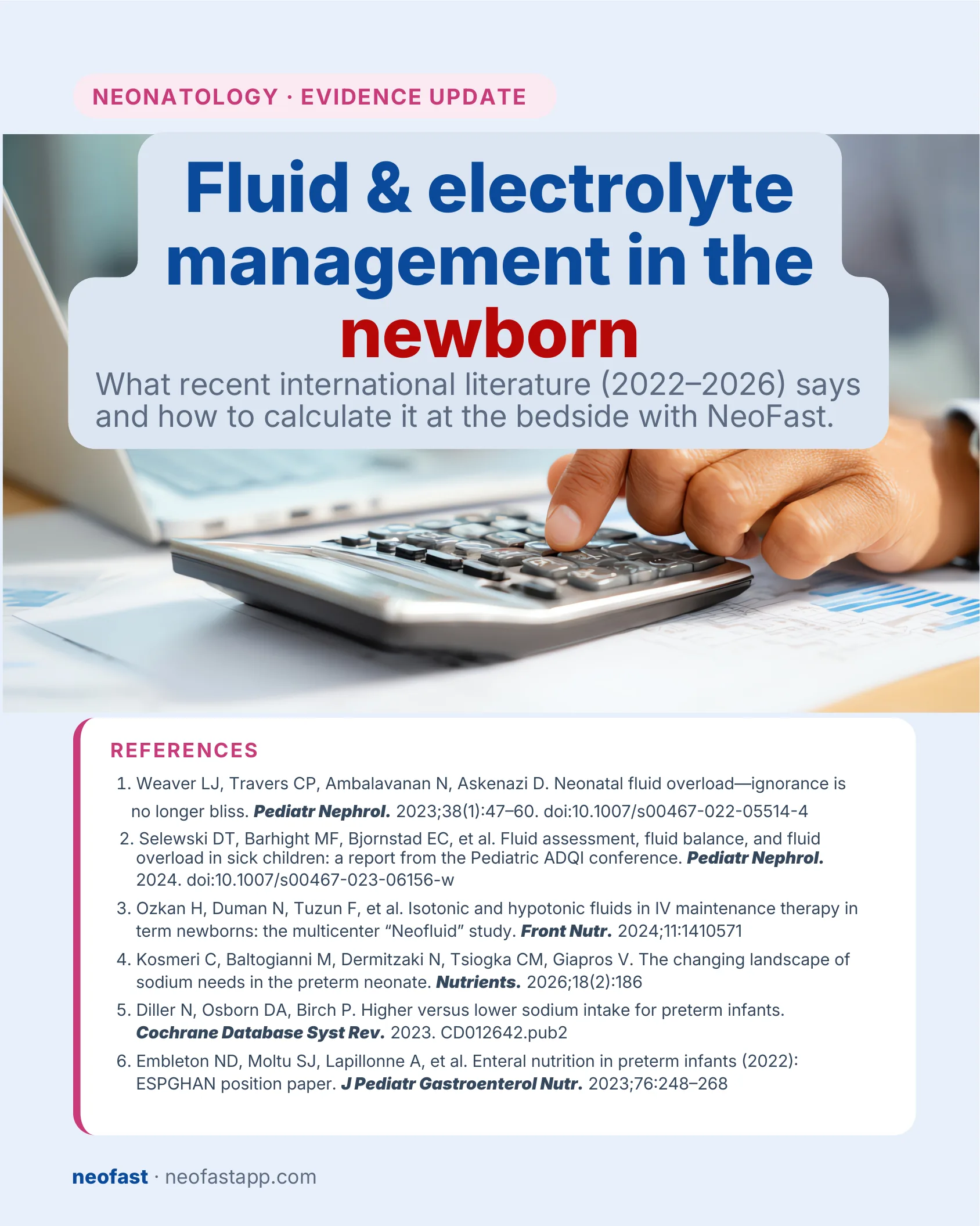 Fluid & Electrolyte Management in the Newborn